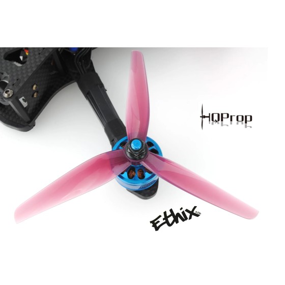 Hot Sales HQPROP Ethix P3 Peanut Butter & Jelly Prop 5130 5.1X3X3 3-Blade PC Propeller for RC FPV Racing Freestyle 5Inch